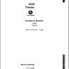 John Deere Tractor 4430 Technical Manual TM1057 1