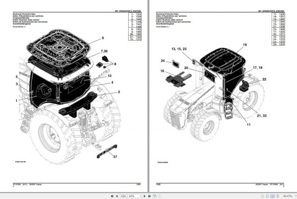 John Deere Tractor 8320R Parts Catalog PC10304 2010 3