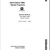 John Deere Tractors 1000 Series SM2033 Service Manual SM2033 1