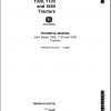 John Deere Tractors 1020 1120 1630 Technical Manual TM4286 1