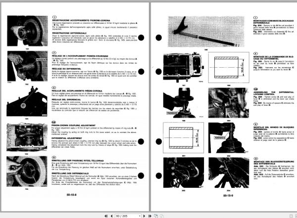 John Deere Tractors 1445F 1745F 1845F 2345F Technical Manual TM4481 2