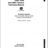 John Deere Tractors 2000 2100 2200 2300 2400 Technical Manual TM1563 1