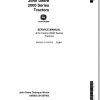 John Deere Tractors 2000 Series Service Manual SM2035 1