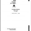 John Deere Tractors 2020 117500 Technical Manual TM1044 1