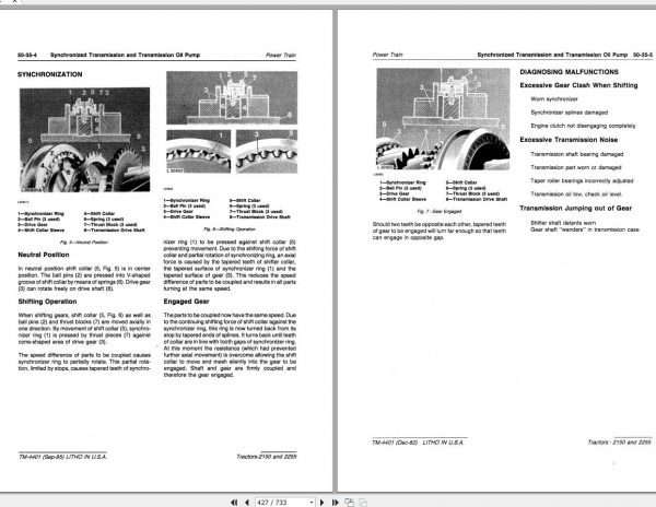John Deere Tractors 2150 2255 Technical Manual TM4401 2