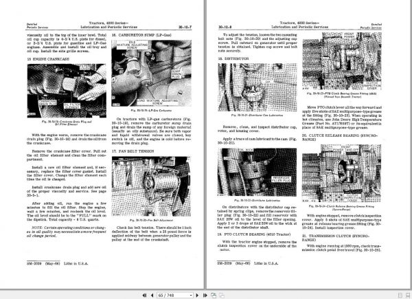 John Deere Tractors 4000 Series Service Manual SM2039 2