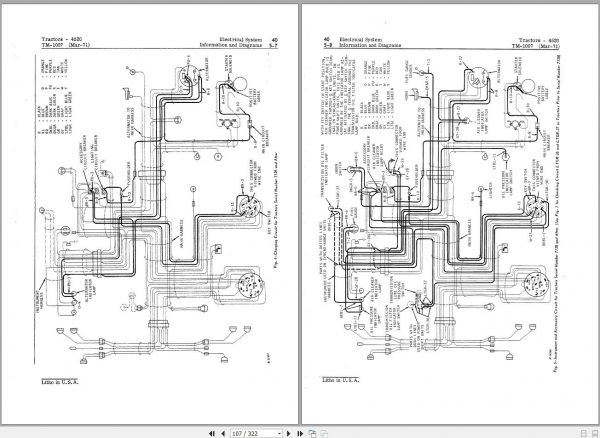 John Deere Tractors 4520 Technical Manual TM1007 2