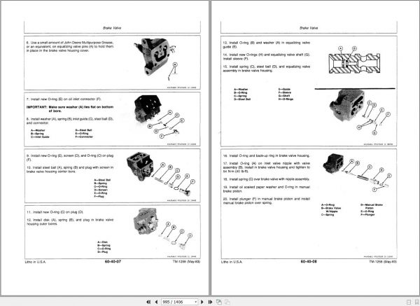 John Deere Tractors 4650 4850 Repair Technical Manual TM1354 2