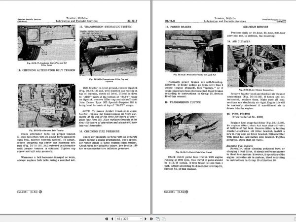 John Deere Tractors 5010 I Service Manual SM2051 2