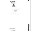John Deere Tractors 60 Series Service Manual SM2008 1
