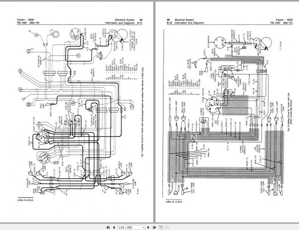 John Deere Tractors 6030 Technical Manual TM1052 2