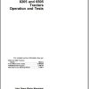 John Deere Tractors 6205 6505 Operation Test Manual TM4608 1