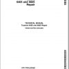 John Deere Tractors 6405 6605 Technical Manual TM4866 1
