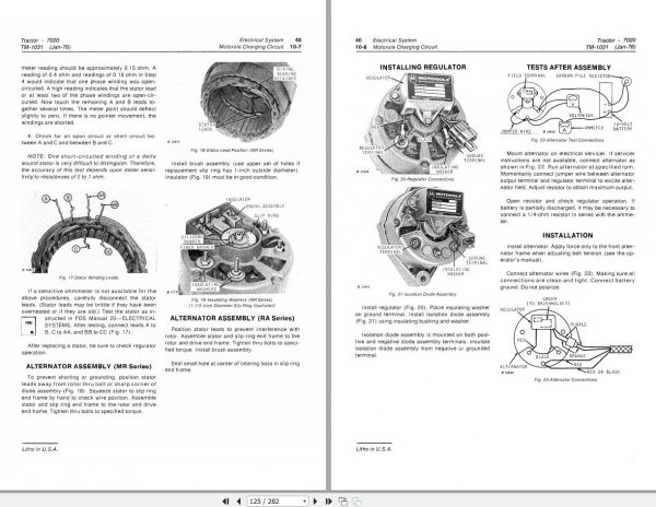 John Deere Tractors 7020 Technical Manual TM1031 2