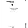 John Deere Tractors 8430 8630 Technical Manual TM1143 1