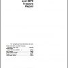John Deere Tractors 8570 8770 8870 8970 Repair Manual TM1549 1