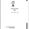 John Deere Tractors 8850 Technical Manual TM1254 1