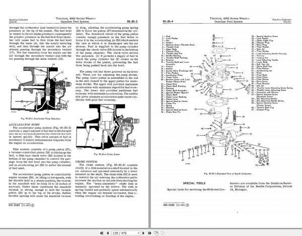John Deere Wheel Tractors 4000 Series Service Manual SM2042 2