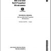 John Deere Windrower Self Propelled 800 830 Technical Manual TM1050 1