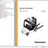 Jungheinrich Forklift DFG 425 G120 400ZT Spare Parts Manual FN427080 1