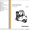 Jungheinrich Forklift DFG 550 GE240 555DZ Spare Parts Manual FN426894 1