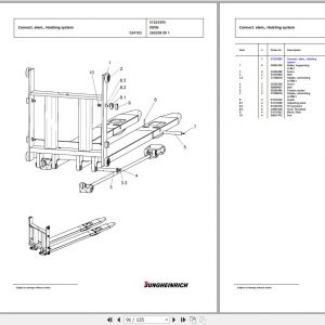 Jungheinrich Forklift Ece 225 Spare Parts Manual 90309857 3