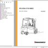 Jungheinrich Forklift EFG 425k G110 500DZ Spare Parts Manual FN595585 1