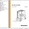 Jungheinrich Forklift EFG 425k G120 500DZ Spare Parts Manual FN426550 1