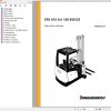 Jungheinrich Forklift EFX 413 XI 120 650 DZ Spare Parts Manual FN427279 1
