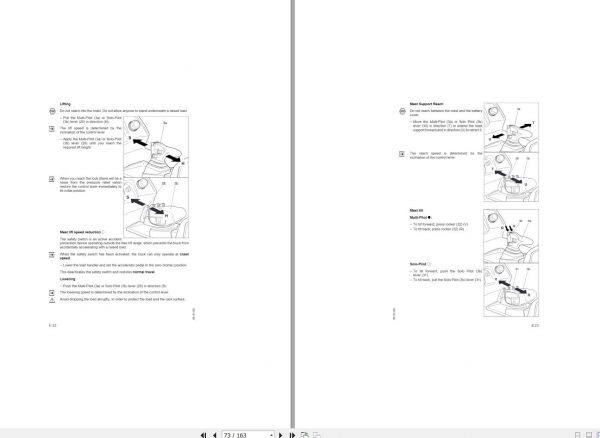 Jungheinrich Forklift ETM ETV 214 325 Operating Instructions 50441301 2012 2