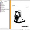 Jungheinrich Forklift ETV 214 Spare Parts Manual 91064550 1