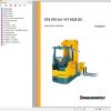Jungheinrich Forklift ETX 515 XI 117 1025 DZ Spare Parts Manual FN426935 1