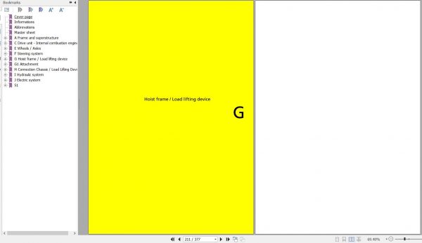 Jungheinrich Forklift TFG 425s GE100 500DZ Spare Parts Manual FN426975 2