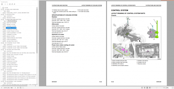 Komatsu Dump Truck HD785 8R SEN06819 06 Shop Manual 2
