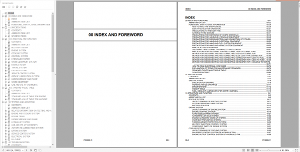Komatsu Hydraulic Excavator PC2000 11 SEN06651 08 Shop Manual 2