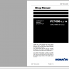 Komatsu Machine 12.7 GB PDF Updated 11.2021 Shop Manual DVD 03 10