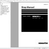 Komatsu Machine 12.7 GB PDF Updated 11.2021 Shop Manual DVD 03 2