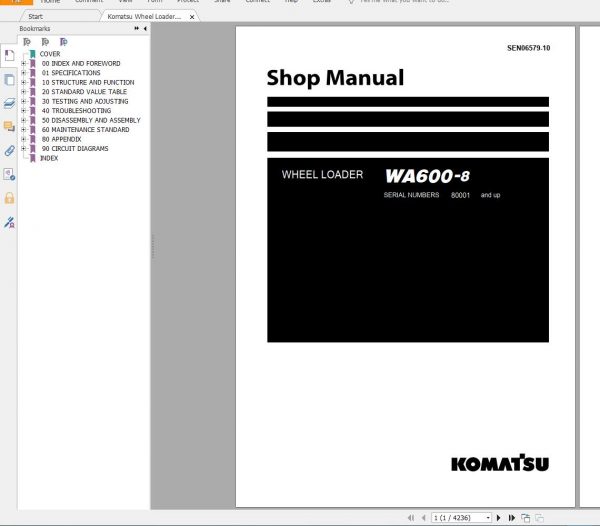 Komatsu Machine 12.7 GB PDF Updated 11.2021 Shop Manual DVD 03 2