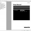 Komatsu Machine 12.7 GB PDF Updated 11.2021 Shop Manual DVD 03 3