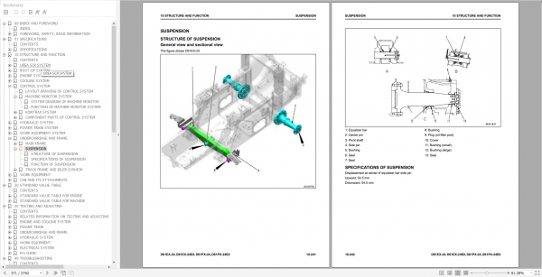 Komatsu Machine 12.7 GB PDF Updated 11.2021 Shop Manual DVD 03 6