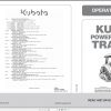 Kubota Power Krawler Tractor M8540 Narrow 1AGAIGKAP041A Operator Manual 3C877 9971 4 2012 1
