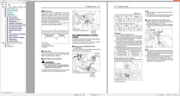 Kubota Tractor L3240 3 L3540 3 L3940 3 L4240 3 L4740 3 L5040 3 L5240 3 L5740 3 Operator Manual 2009 3