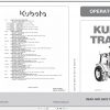 Kubota Tractor M100GX M110GX M126GX M135GX 1AGAIJPAP001A Operator Manual 3Y206 9971 1 2012 1