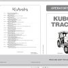 Kubota Tractor M5091N M5101N 1MBQF00008A01 Operator Manual 3B883 9971 1 2019 1