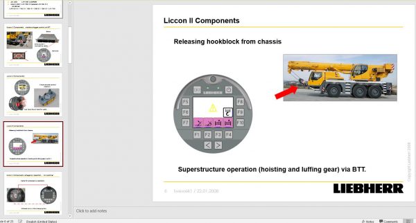 Liebherr Crane LICCON II Component 2007 Progress in Moition 2