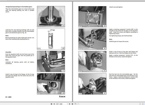 Liebherr Diesel Engines D9306 9308 9406 9408 Service Manual TM1831 2