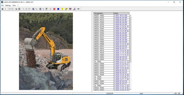 Liebherr Lidos COT LBH LFR LHB LWE LWT Online EPC Service Document Updated 12.2021 DVD 3