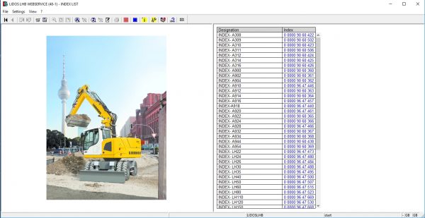 Liebherr Lidos COT LBH LFR LHB LWE LWT Online EPC Service Document Updated 12.2021 DVD 4