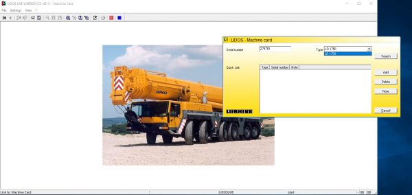 Liebherr Lidos COT LBH LFR LHB LWE LWT Online EPC Service Document Updated 12.2021 DVD 6