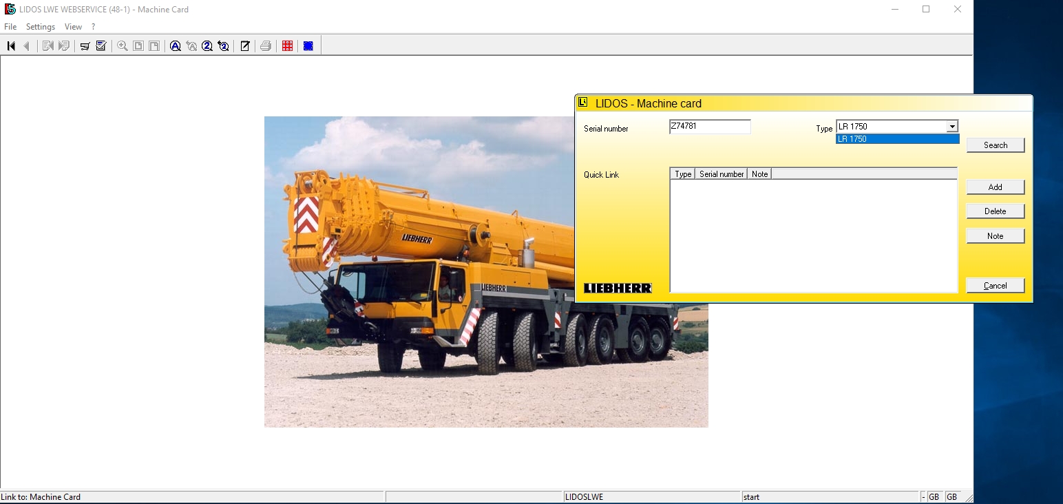 Liebherr Lidos COT LBH LFR LHB LWE LWT Online EPC Service Document Updated 12.2021 DVD 6